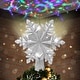 Joiedomi 9.25-in. Tall Silver and Polyvinyl Chloride Snowflake ...