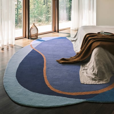 Prabal Gurung x Rugs USA Greenwich Abstract Wool Area Rug