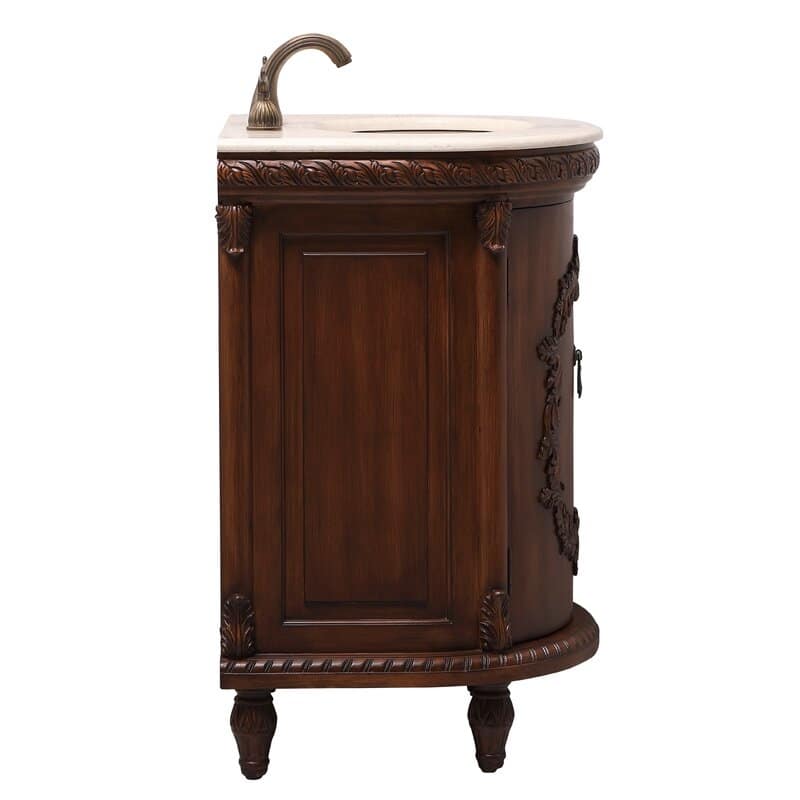 25" Single Bathroom Vanity Set - 25"L x 21.5"D x 35"H