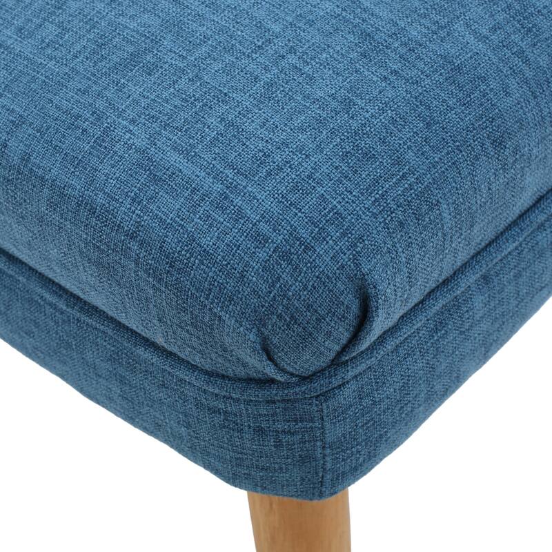Desdemona Mid-Century Fabric Ottoman by Christopher Knight Home
