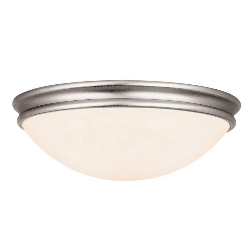 Access Lighting Atom - (l) Dimmable LED -Flush Mount - Brushed Steel