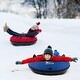 preview thumbnail 18 of 18, Goplus 40" Heavy-Duty Inflatable Snow Tube for Sledding with Tire Pump