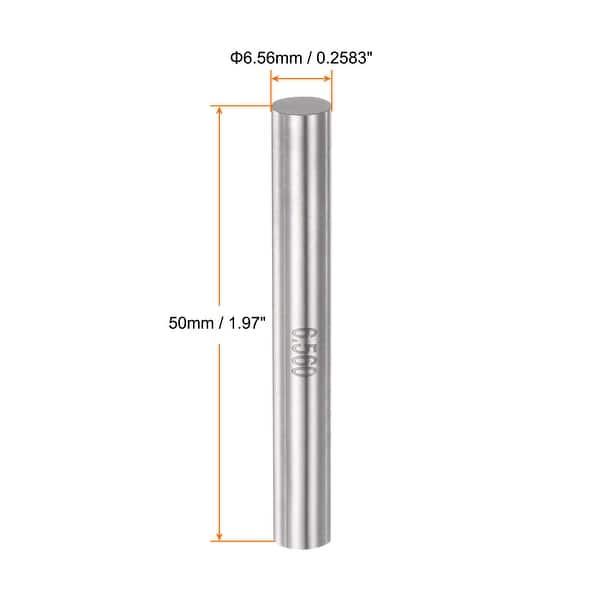 Go NoGo Plug Gage 6.56mm Gauge Dia Gcr15 Bearing Steel 0.001mm
