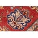 preview thumbnail 5 of 6, Southwestern Super Kazak Selene Red/Beige Hand Knotted Wool Rug - 10'1'' x 14'0''