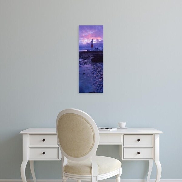 Easy Art Prints Panoramic Images's 'Lighthouse, Portland Bill Lighthouse, Portland Bill, Dorset, England' Canvas Art