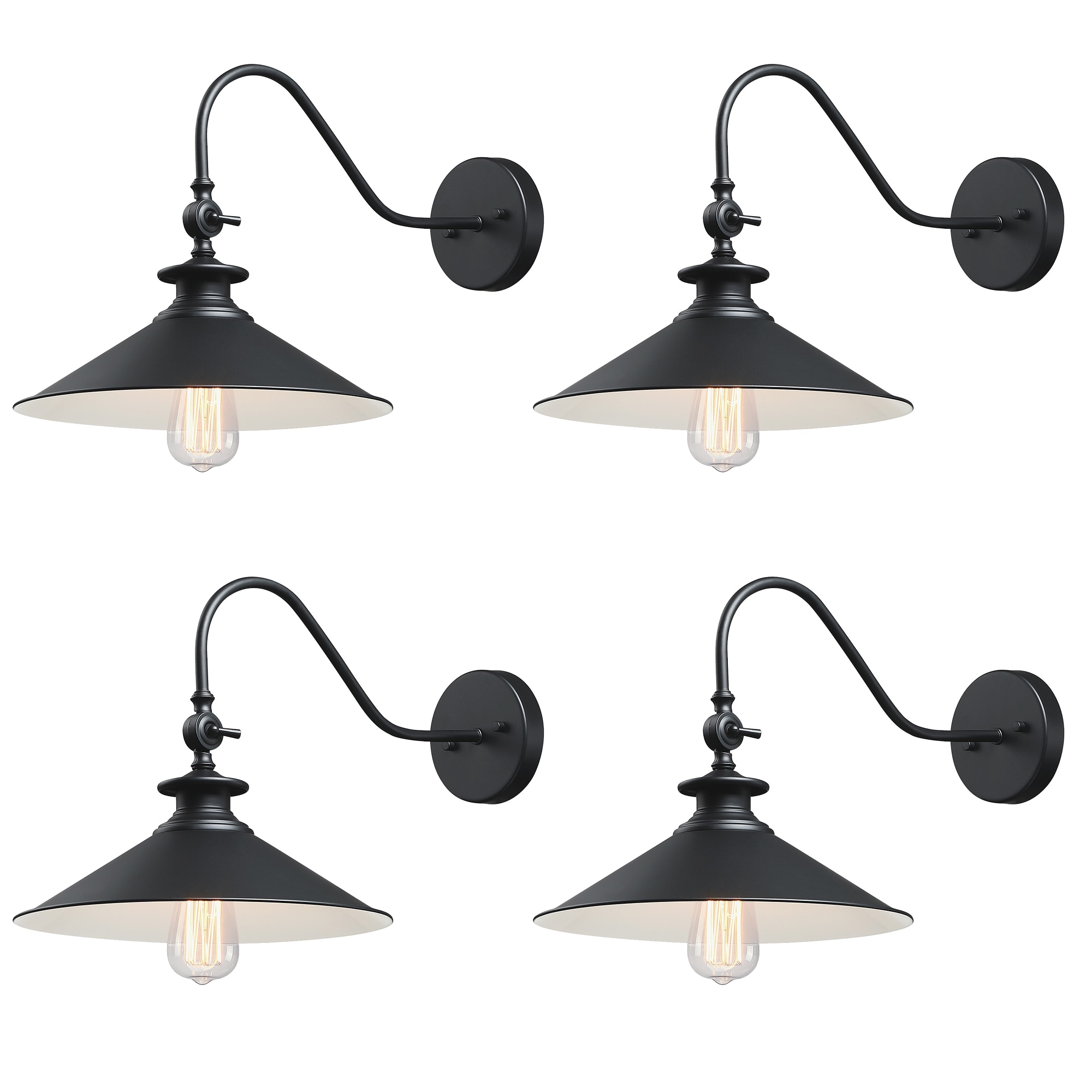 Black barn lights outdoor discount