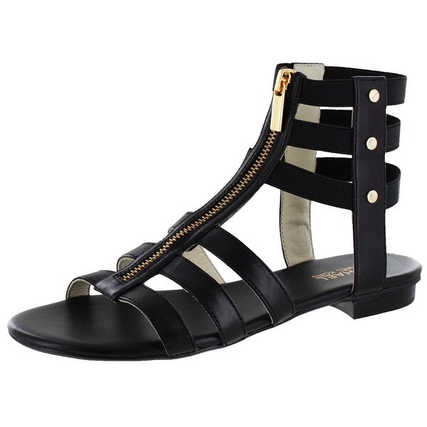 michael kors black gladiator sandals