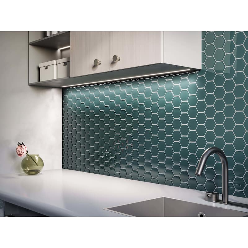 Cruz Bay Studio MKT2853 3" Beehive - 10" x 12" Geometric Wall Tile -