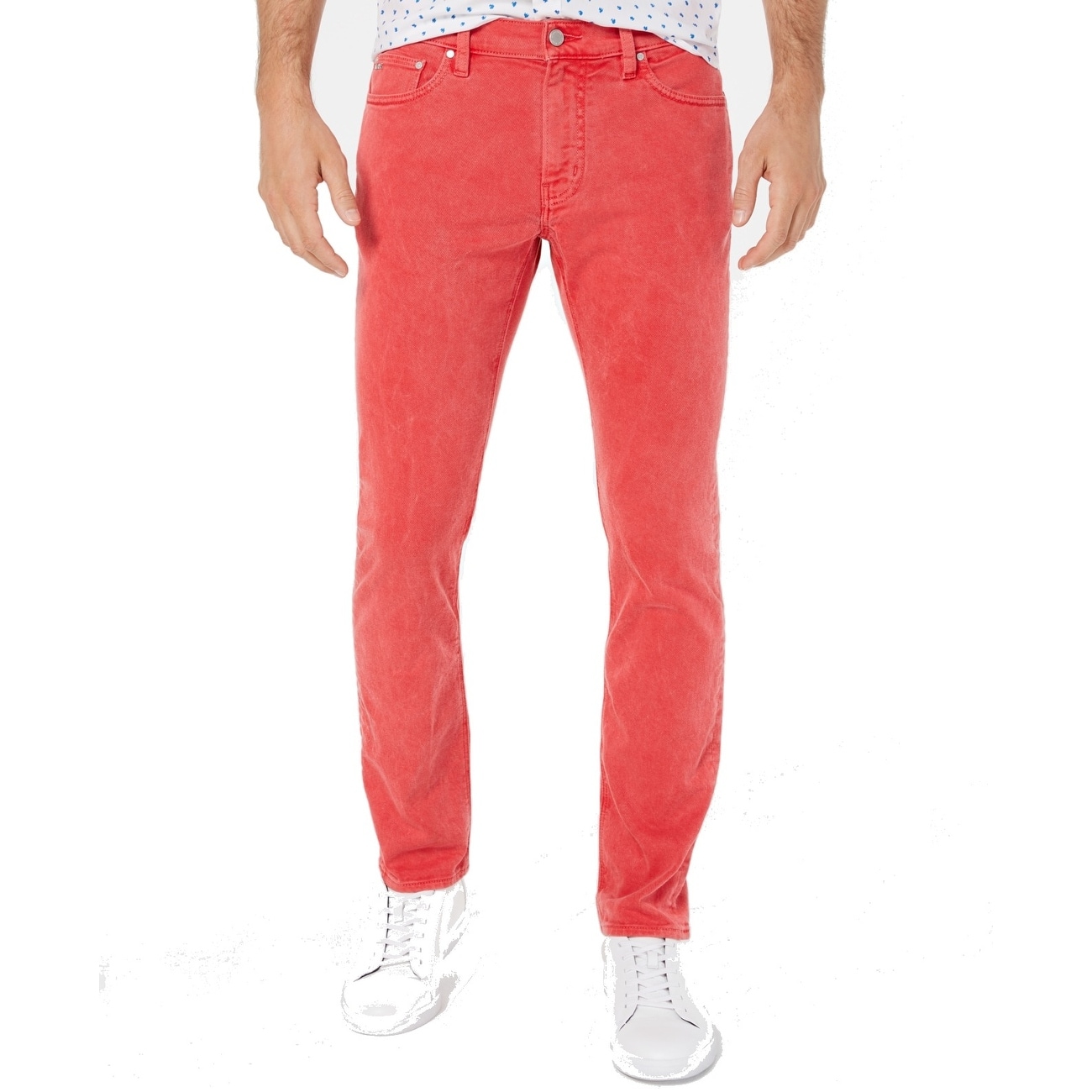 red slim fit jeans mens