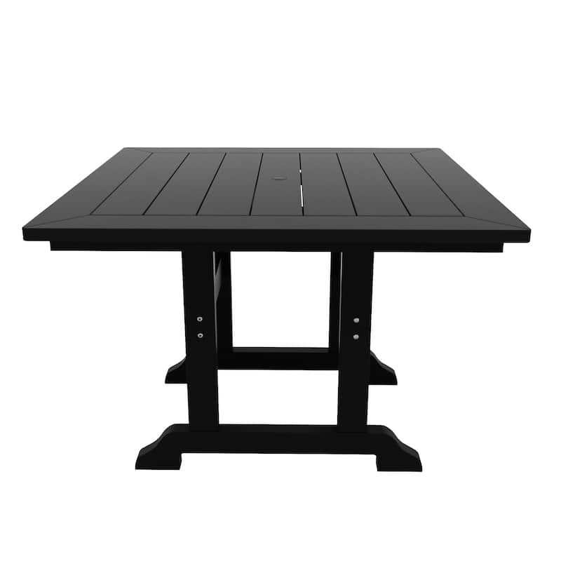Laguna Hdpe All Weather Outdoor Patio 43" Square Dining Table
