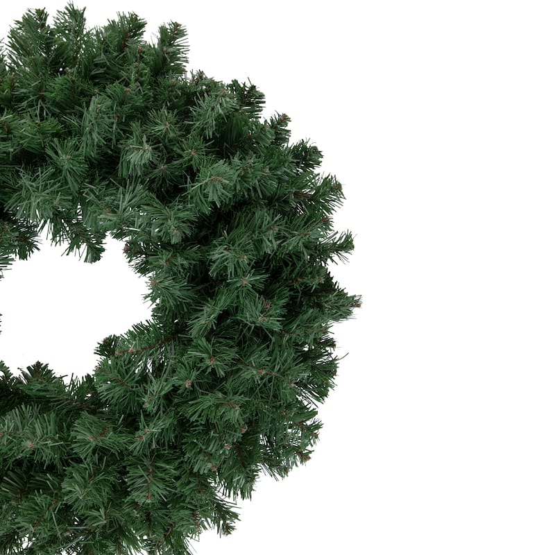 Colorado Spruce Artificial Christmas Wreath 24-Inch Unlit - 24"