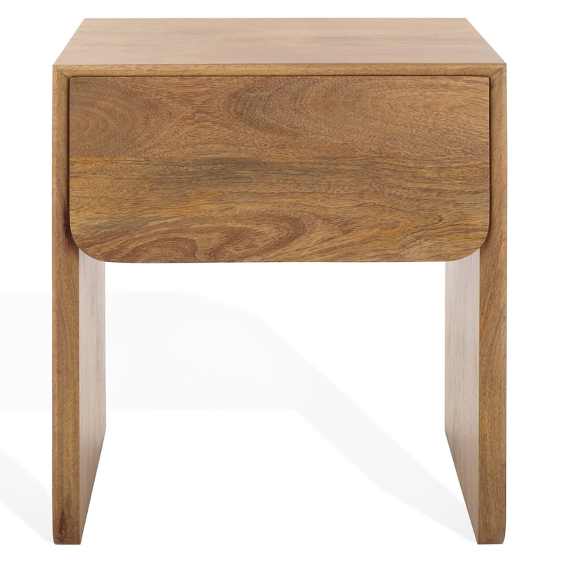 SAFAVIEH Couture Grigorio 1-Drawer Nightstand, Fully Assembled