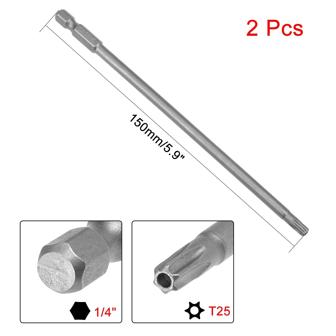 Atian Magnetic Titanium Screwdriver Bits,15 Pcs/Set 25mm 1/4 Thread Shank 50mm 0.27 HSS Alloy Anti-Skip PH2 Head Screwdriver Drill Bit Hex Shank Power Tools Hex Shank Cross Head Screwdriver Atian Magnetic Titanium Screwdriver Bits,15 Pcs/Set 25mm 1/4 Thread Shank 50mm 0.27 HSS Alloy Anti-Skip PH2 Head Screwdriver Drill Bit Hex Shank Power Tools Hex Shank Cross Head Screwdriver