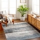 preview thumbnail 4 of 10, Livabliss San Francisco Transitional Abstract Area Rug Gray - 9' 2" x 12'