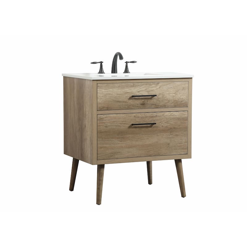 Nautical 18 - 30 Inch Single Bathroom Vanity