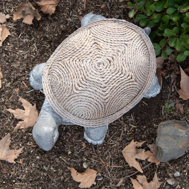 XBrand Turtle Statue, Indoor or Outdoor Décor, Garden Décor, Turtle Garden Statue, Turtle Statuary