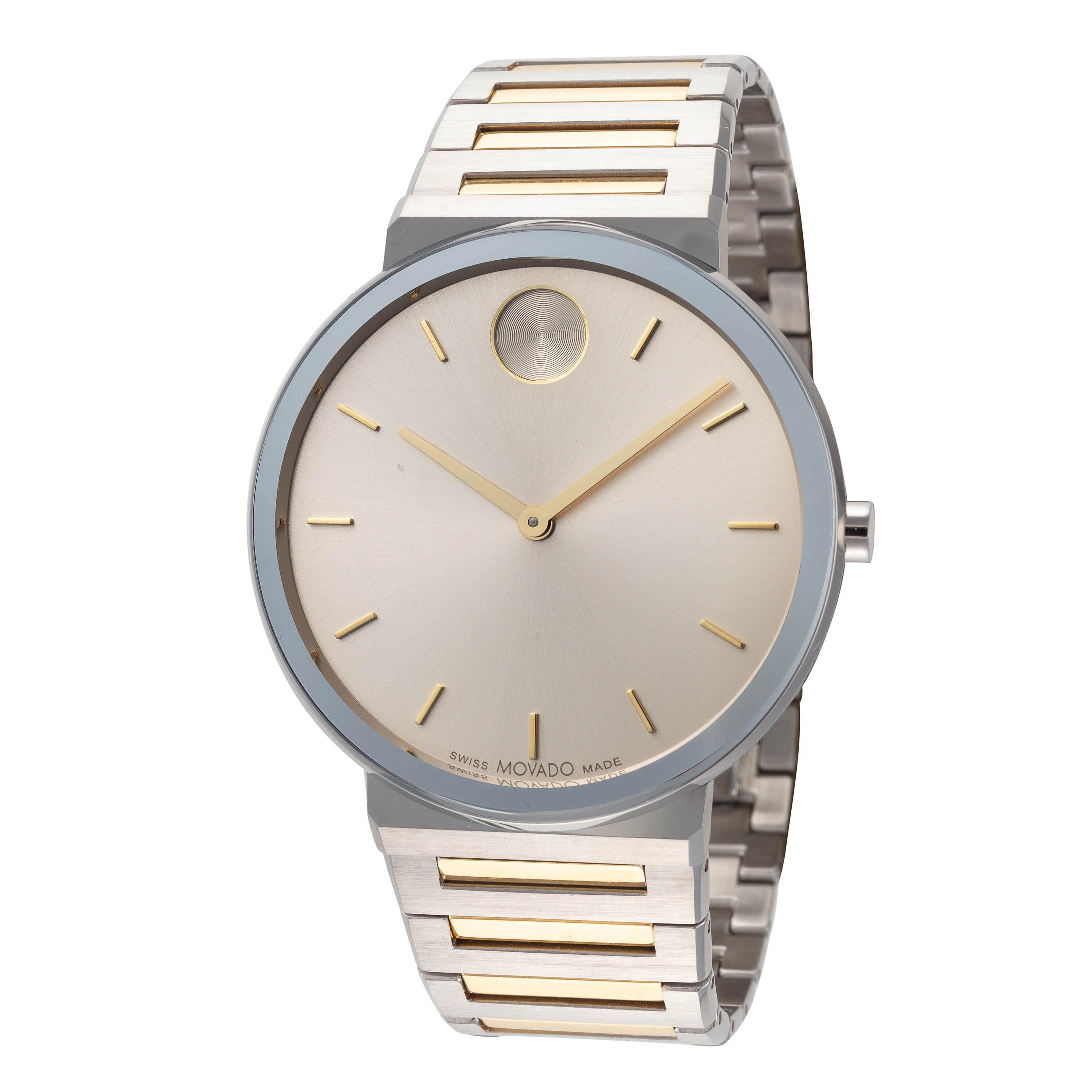 Movado Men's Bold Cream Dial Watch - 3601075 - One Size