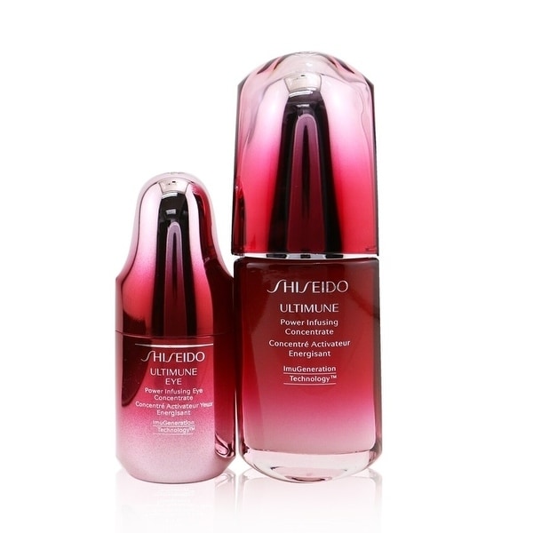 Shiseido Ultimune Power Infusing Set For Face & Eyes Set Face Concentrate 50Ml & Eye Concentrate 15Ml 2Pcs. Opens flyout.