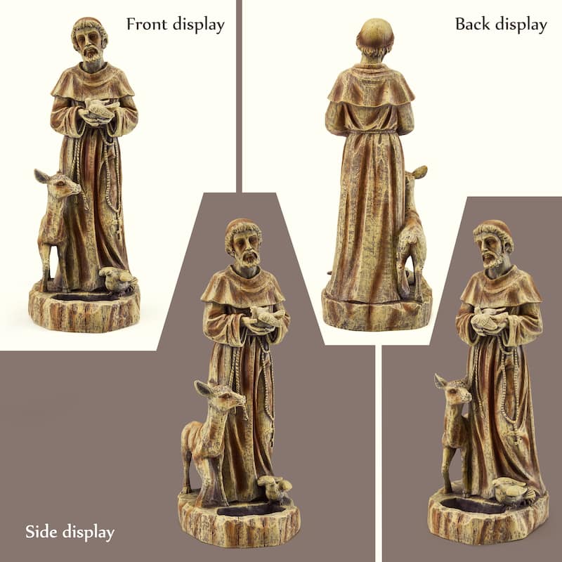 Outdoor Religious Sculpture, Garden Decor, Waterproof Sculpture, Suitable for Courtyard, Front porch, Patio