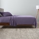 preview thumbnail 23 of 31, Ella Jayne Soft Heather Jersey Knit Sheet Set Purple - Full