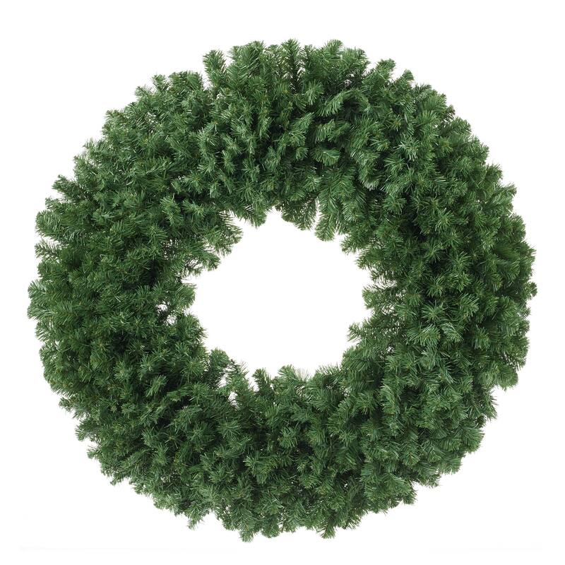 Green Fir Artificial Holiday Christmas Wreath Holiday Décor