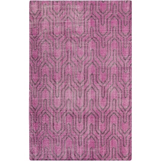 Hand-knotted Bridport Contemporary Wool Area Rug