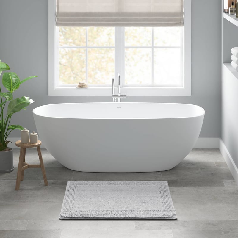 Madison Park Signature Splendor 100-percent Cotton Tufted 3000 GSM Reversible Bath Rug