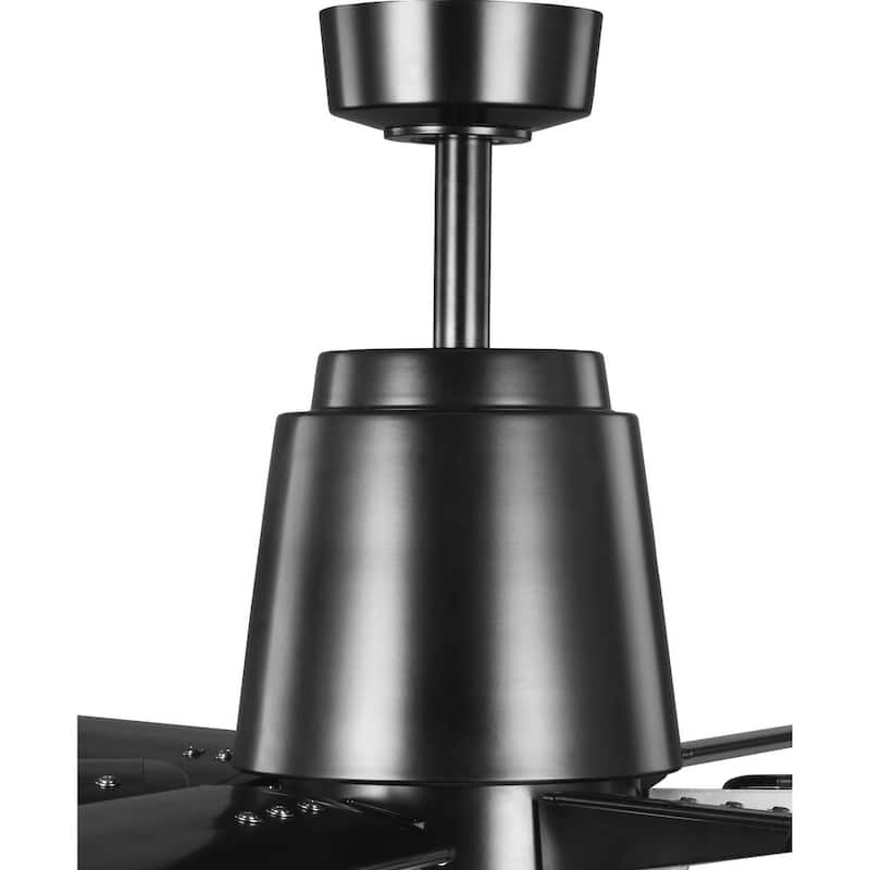 Arlo Collection 60" Indoor Outdoor Six-Blade Black Ceiling Fan - 13.970" x 27.240" x 10.430"