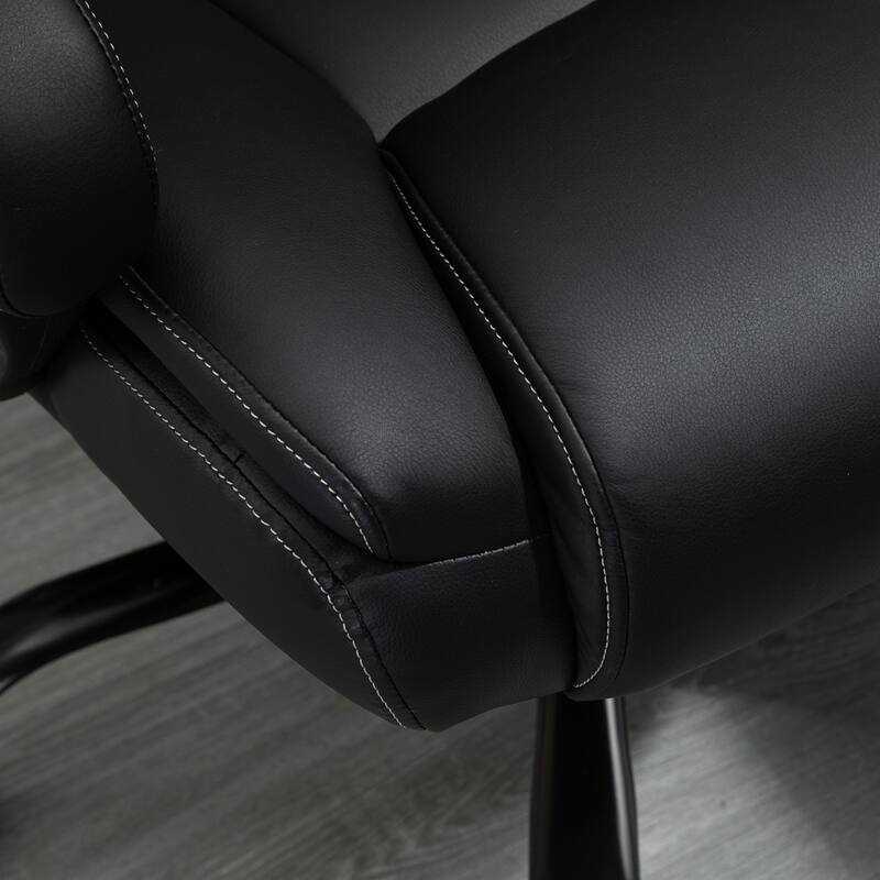 Heavy Duty Big & Tall Executive Desk Chair with 400lbs Capacity, Adjustable Height, Wide Seat & Ergonomic Design