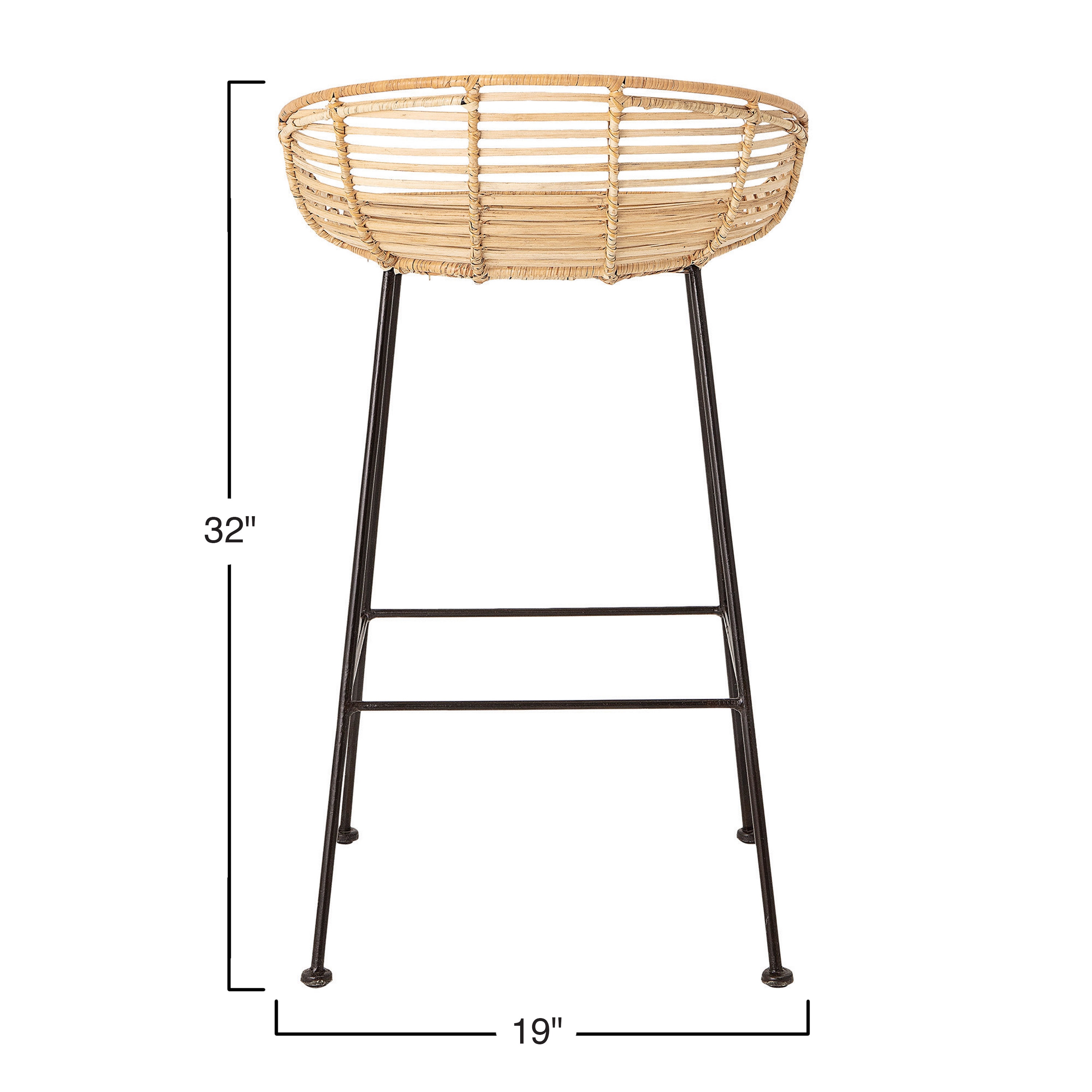Rattan Metal Stella Bar Stool On Sale Bed Bath Beyond