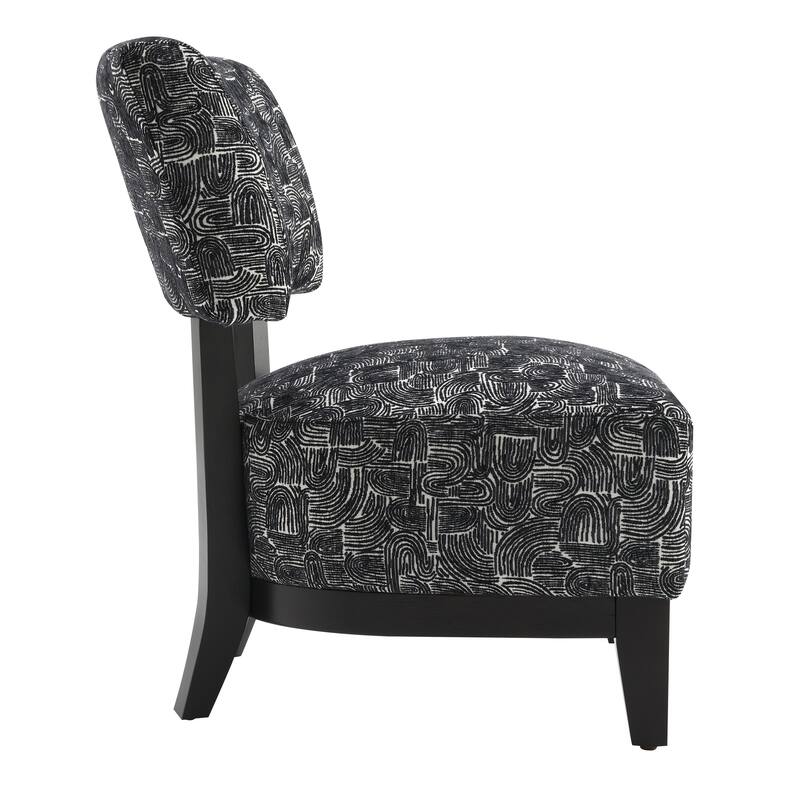 Furniture of America Phaen Modern 28-inch Pattern Fabric Accent Chair