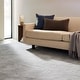 preview thumbnail 1 of 26, Gaia New Zealand Wool Shag Area Rug 2'6" x 8' Runner - Grey