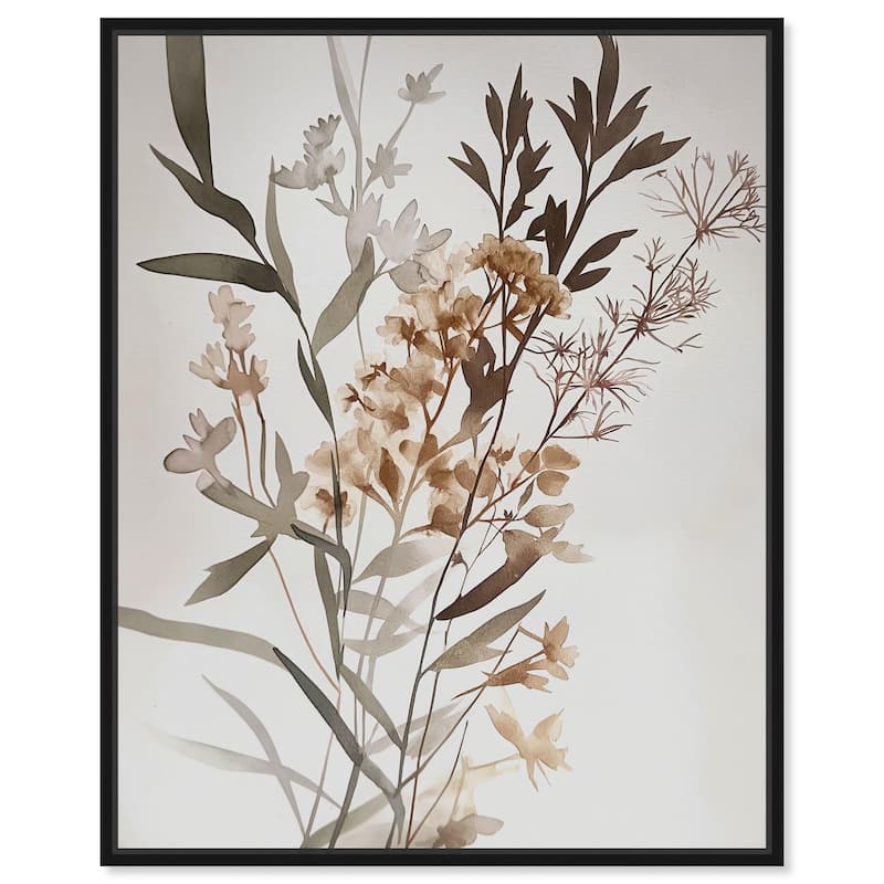 Meadow's Murmur II Canvas by Art Remedy - Black - 24" x 30"