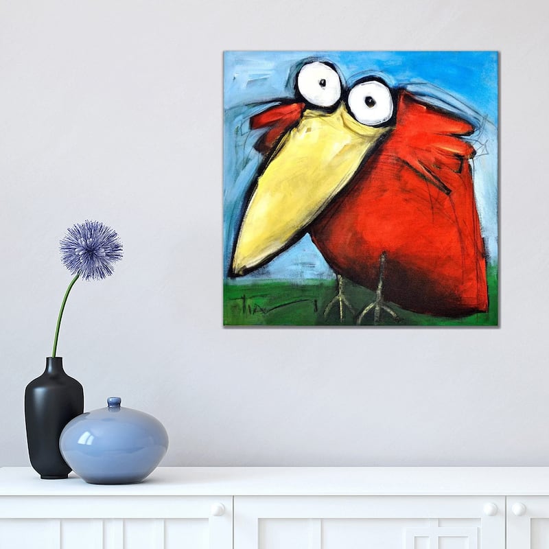iCanvas "Wilbur" by Tim Nyberg Canvas Print - 18x18x1.5