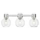 Option Satin Nickel, Clear