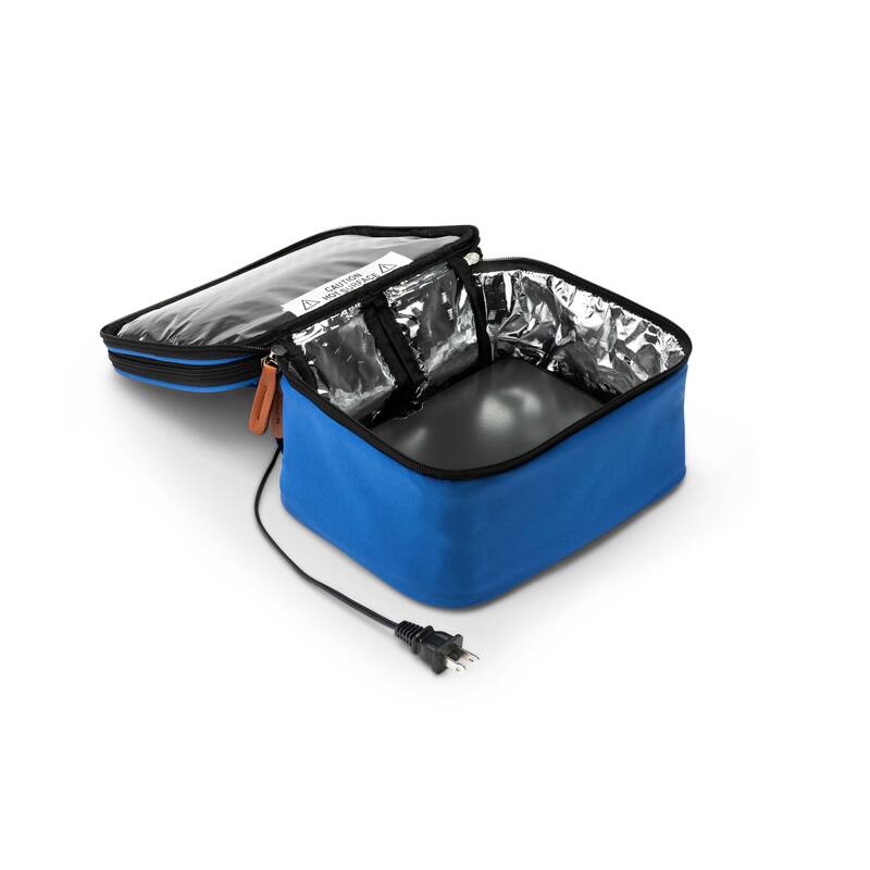 HOTLOGIC 16801169-BL Portable Personal Expandable Mini Oven XP, Blue