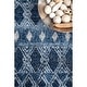 preview thumbnail 2 of 20, Nuloom Transitional Saha Tribal Geo Striped Area Rug