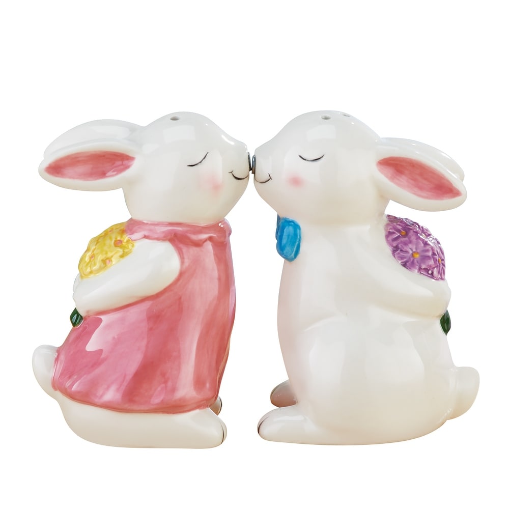 Novica Handmade Eager Elephants In White Ceramic Salt And Pepper Set - On  Sale - Bed Bath & Beyond - 36510536