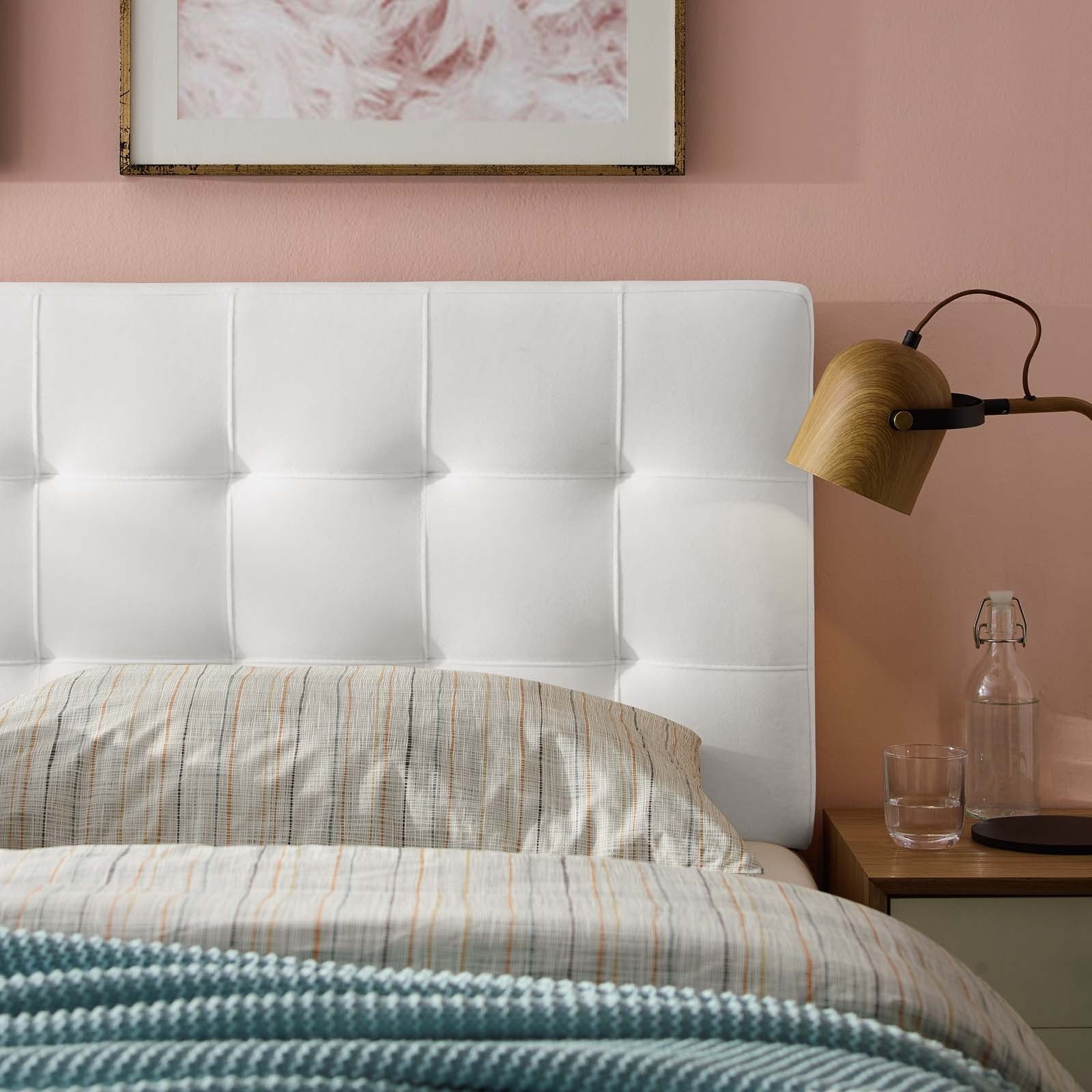 Emily Twin Tufted Performance Velvet Headboard - On Sale
