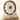 Brown Metal Wheel Decorative Wall Clock - 48 x 5 x 48 Round