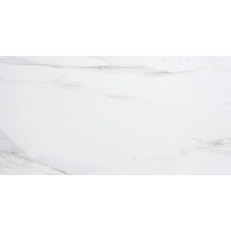 Minerva 13x26 Grey Matte Marble Look Porcelain Tile - Floor, Wall - Large Format