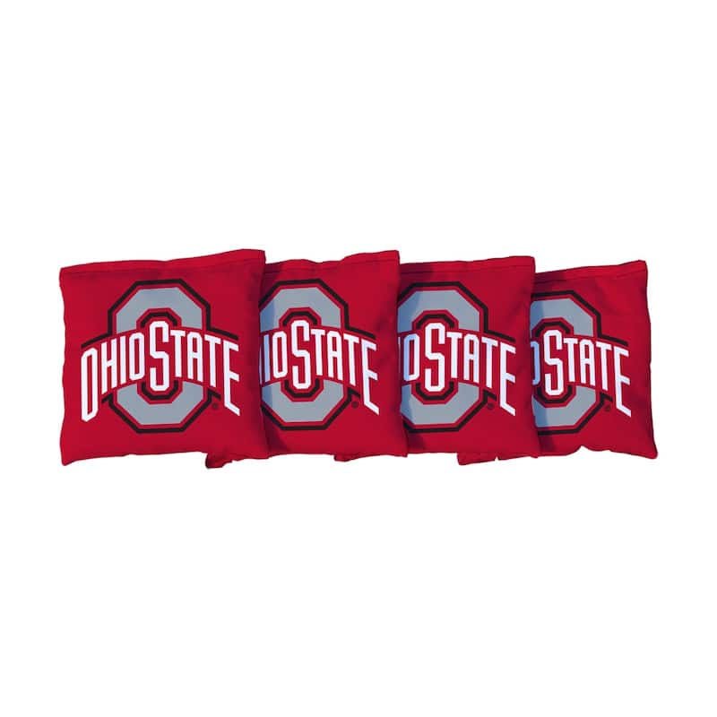 Ohio State OSU Buckeyes Red Cornhole Bags - Corn Filled