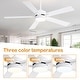 preview thumbnail 144 of 173, 42/48/52/56/62-IN LED Ceiling Fan with Light Kit and Remote(5/7-Blade)