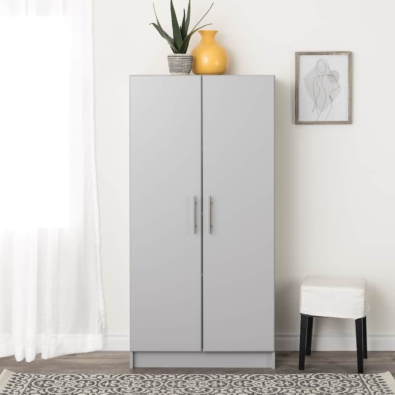Prepac 'Winslow Elite' 32-inch Brown Storage Cabinet - 32 Inch - 32 Inch