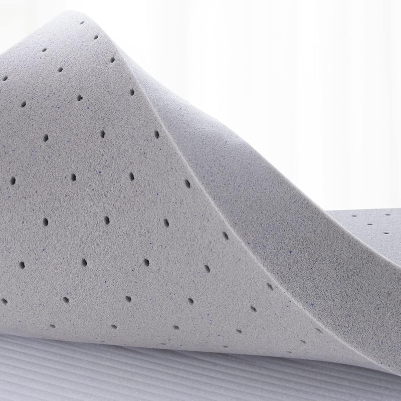 4 Inch King Gel Memory Foam Topper Cooling Soft Pressure Relief CertiPUR