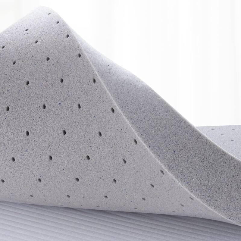 4 Inch Mattress Topper Full,Gel Memory Foam Mattress Topper Double Bed Topper for Soft & Cooling Sleep,Pressure Relieve