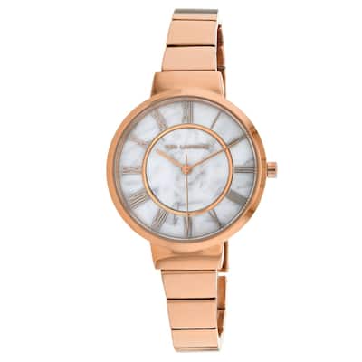 Ted Lapidus Women's Classic Marble white Dial Watch - A0714UARX - Marble white - 6 (36)