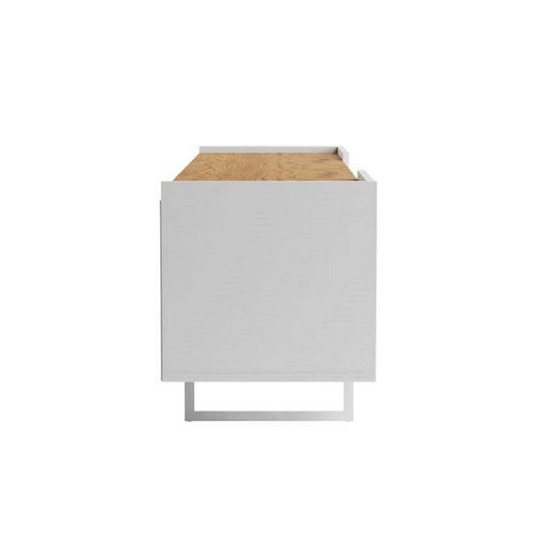 Winston 70.86 Media Cabinet Console with 6 Shelves