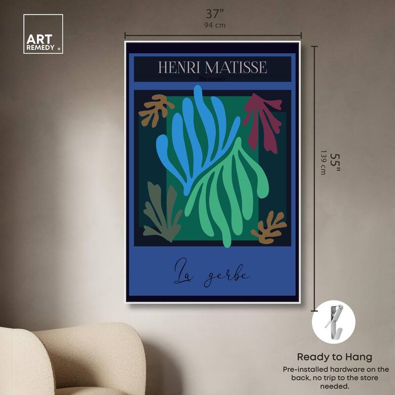 The Cutouts Canvas by Art Remedy