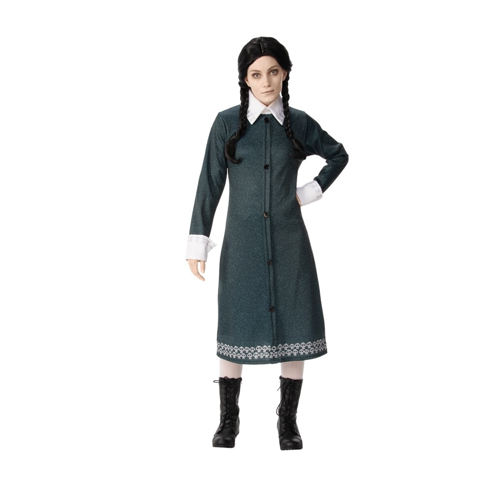 Shop Womens Wednesday Addams Family Halloween Costume Overstock 29662113